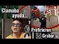 Los motoristas agreden al Camionero de Basura en Santiago y le quitan la vida 