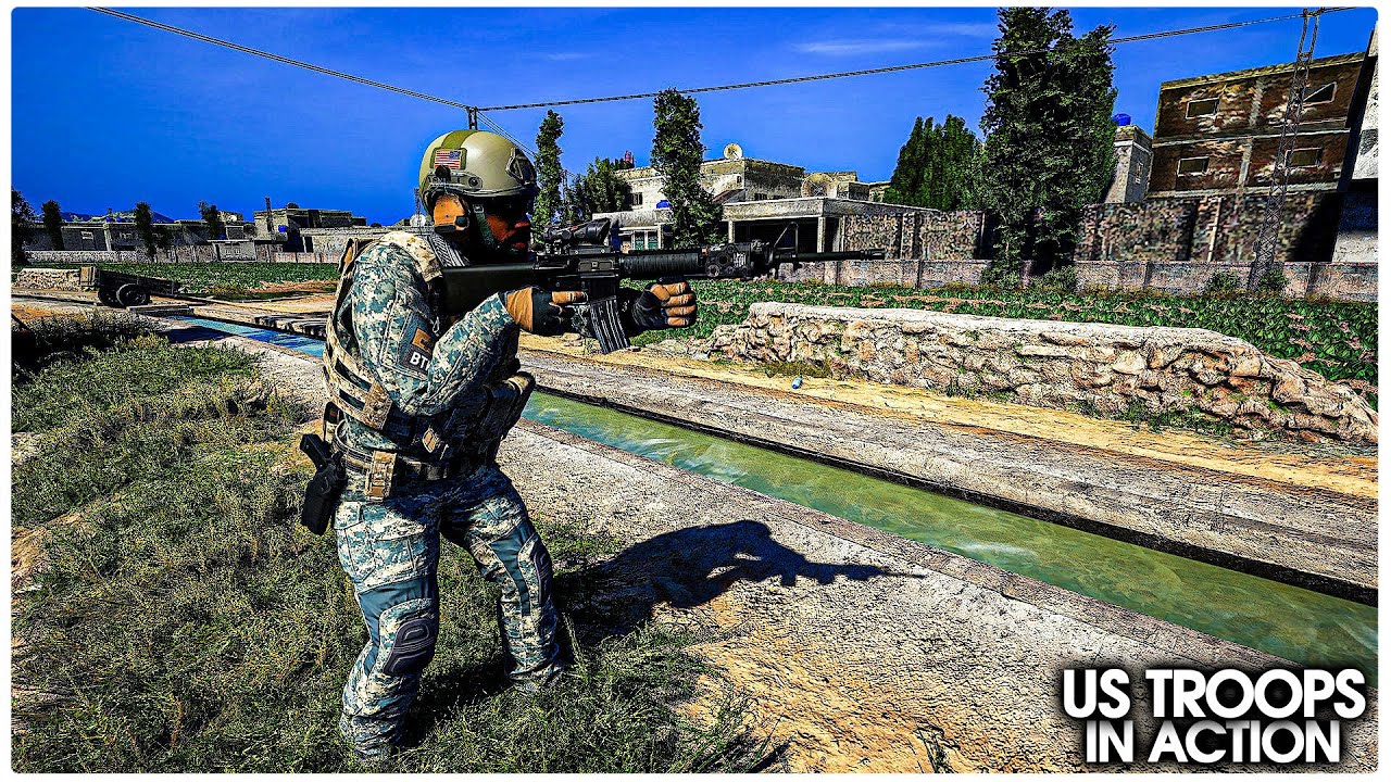 US Special Operation’s M4A1 Assault Rifle Loadout - Ground Branch V1033