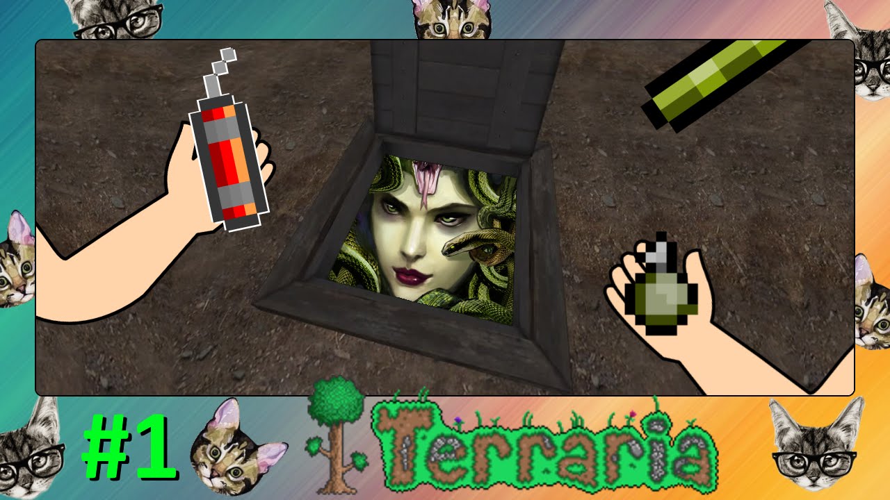 Wrath of Medusa Terraria 1.3 Expert Let's Play [1] YouTube