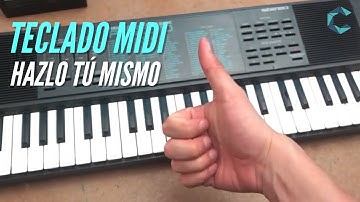 Reviviendo teclado MIDI con Arduino + Tutorial
