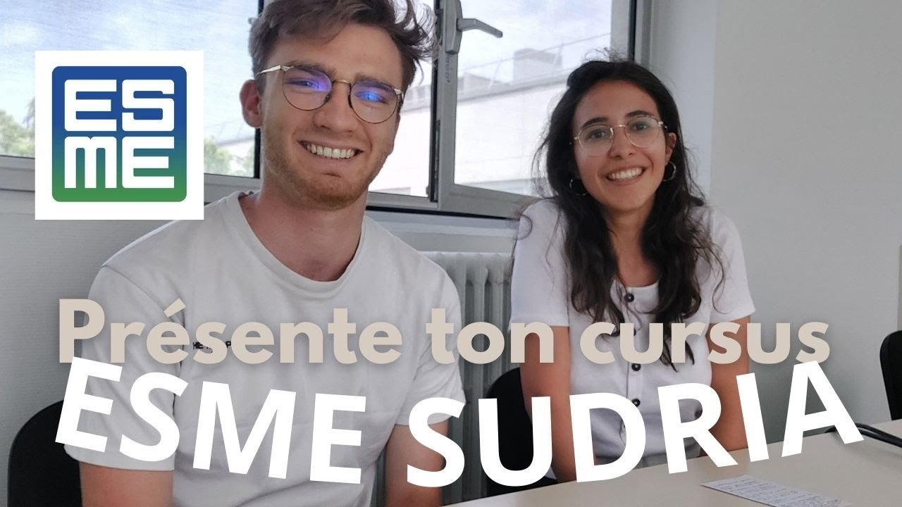 Présente ton cursus, l'école d'ingénieur généraliste l'ESME