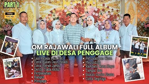 🔥PART 1💥 FULL ALBUM OM RAJAWALI || ACARA BPK ALFITRI || HWD ALDA & WISNU || PENGGAGE || DREAM STUDIO