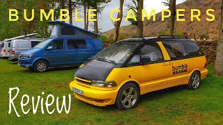 Bumble Camper review (Toyota Previa campervan conversion)