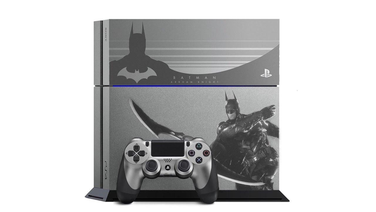 Playstation 4 Batman Arkham Knight Limited Edition Redesign PS4