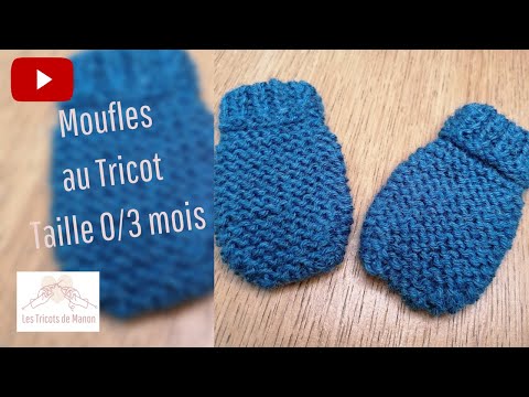 Gants et Moufles Enfant - Modèles tricot et crochets gratuits de