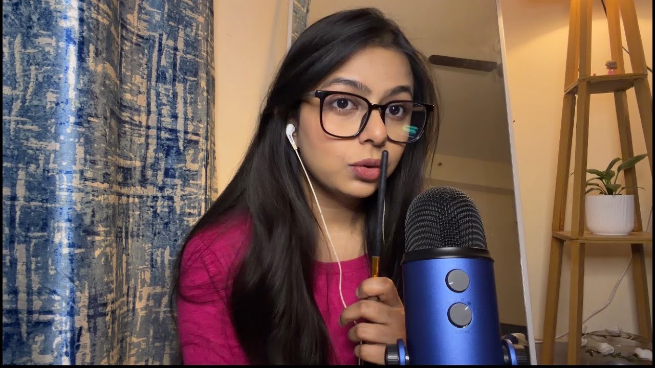 Hindi ASMR | Hindi triggers words for sleep | Breathy and Clicky whispers