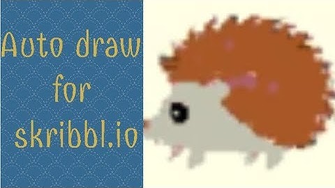 Auto draw for skribbl.io