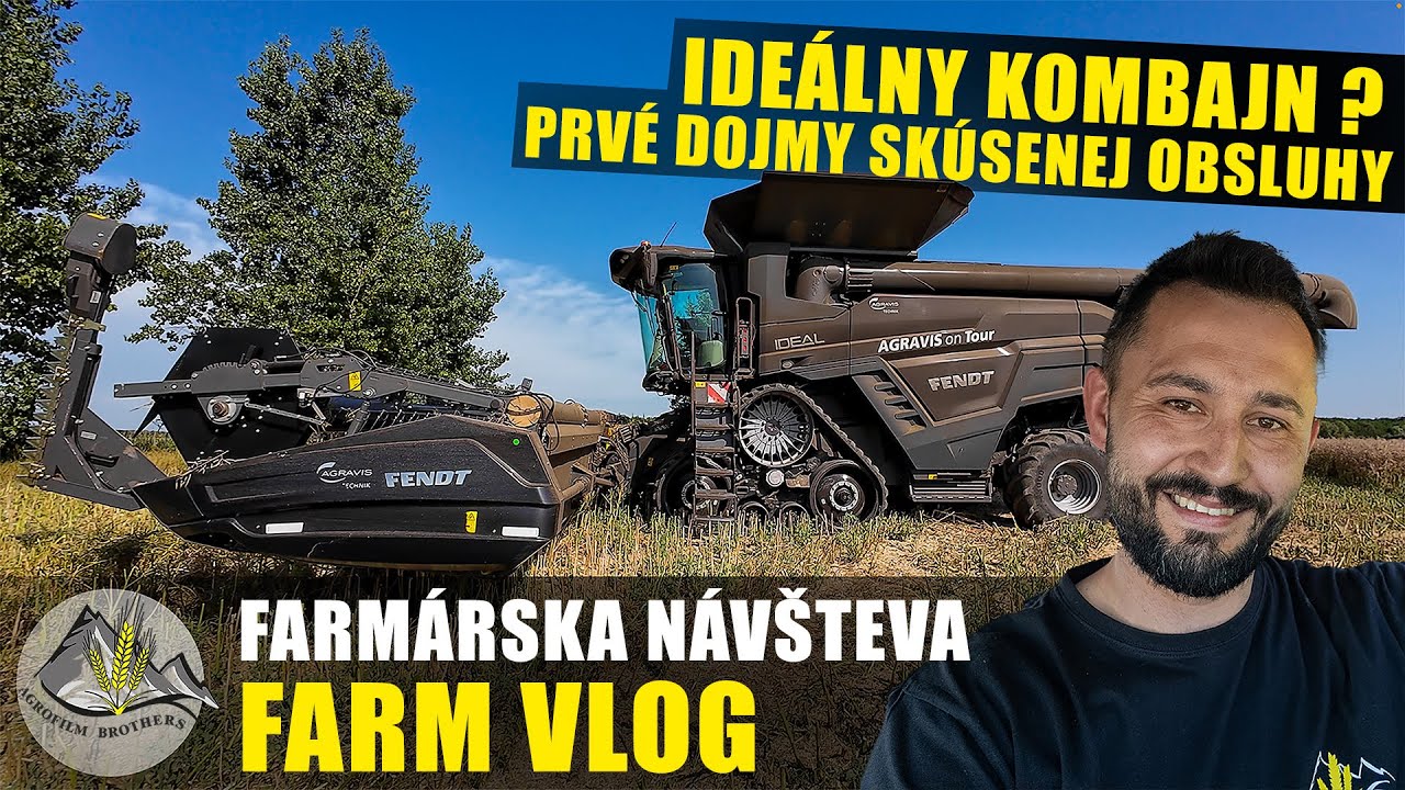 IDEÁLNY KOMBAJN ? [ Prvé DOJMY skúsenej obsluhy s IDEÁLOM ] FARMÁRSKA NÁVŠTEVA #109