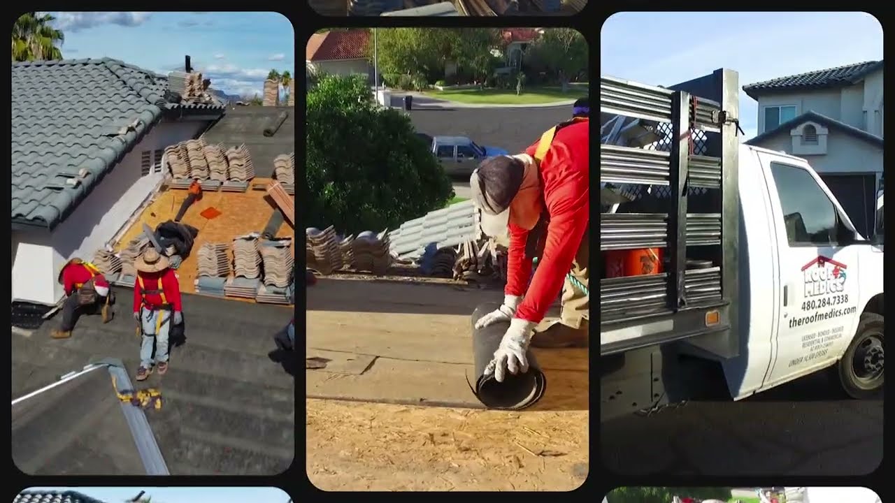 Tile Roof Repair before the rain - The Roof Medics