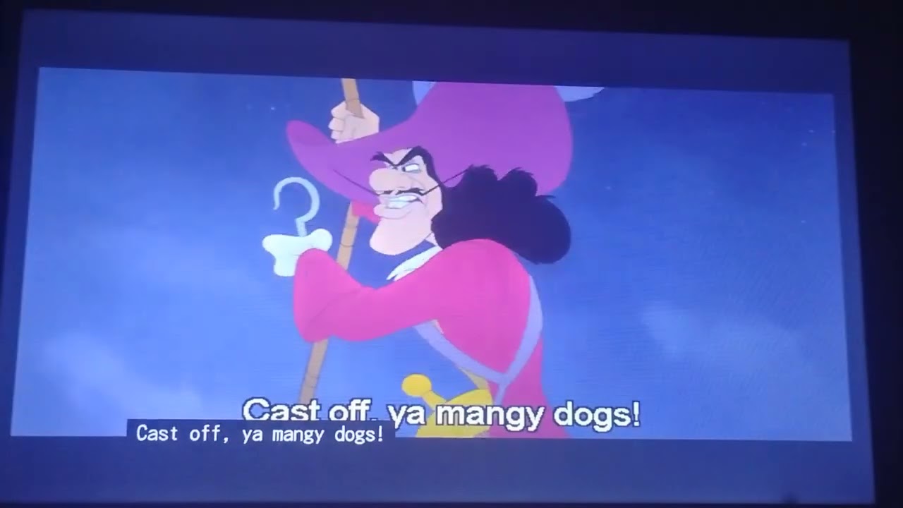 Peter Pan Return To Neverland Flying Pirate Ship 