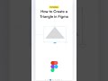 How to Create a Triangle in Figma