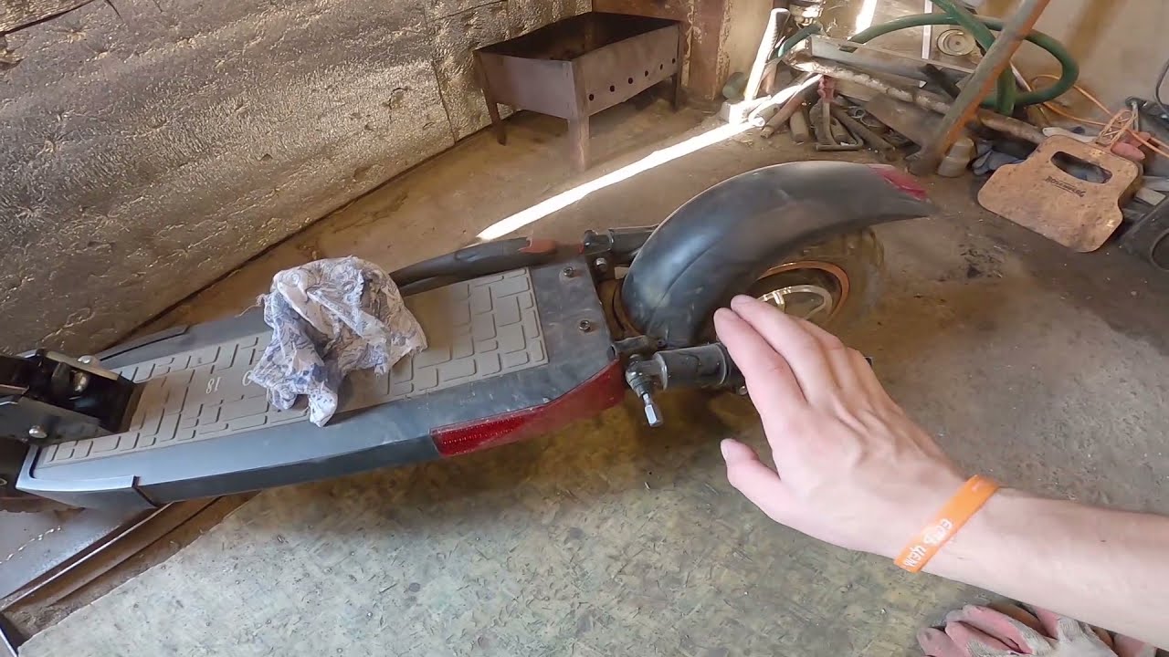 Как избавиться от скрипа в электросамокате Kugoo m4 - YouTube