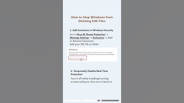 EXE file deleted automatically on Windows 10/11? 💻 #exe #windows10 #windows11
