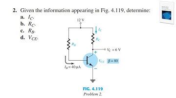 Problem 2 | Chapter 4 | Electronic Devices and Circuit Theory Boylestad & Nashelsky 11th Edition