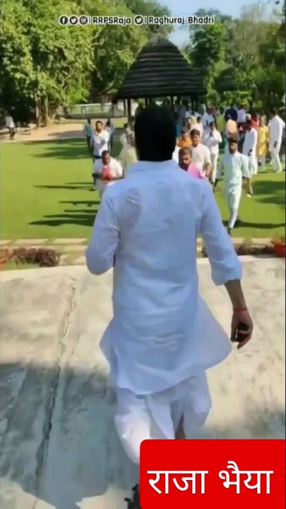 राजा भैया Grand entry |Raja bhaiya #rajabhaiya #rajput #mewar #birthdayspecial #rajabhaiyaKafila #UP