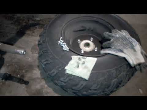 Квадроцикл ATV 250 ADVENTURE, заднеприводный, 250-ти кубовый. Ремонт задней оси.