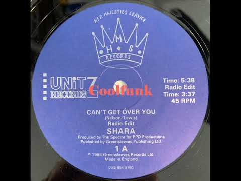 Shara - Can't Get Over You (12 inch 1986)