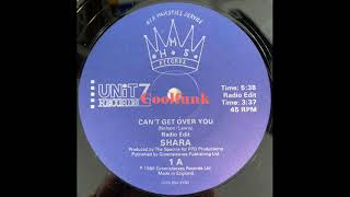Shara - Cant Get Over You (12 inch 1986)