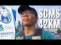 I ran a marathon while vlogging  standard chartered marathon 2022