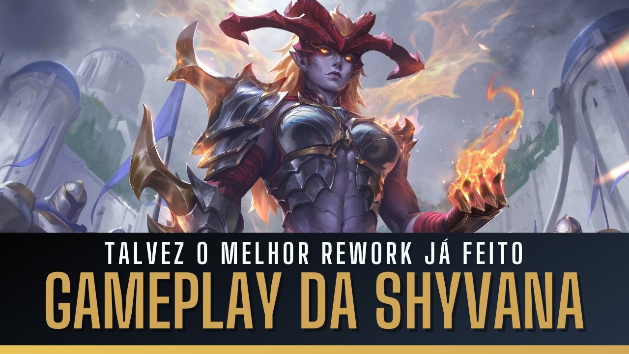 GAMEPLAY da NOVA SHYVANA! Agora, ela tem DANO VERDADEIRO e VIRA TANQUE na TF