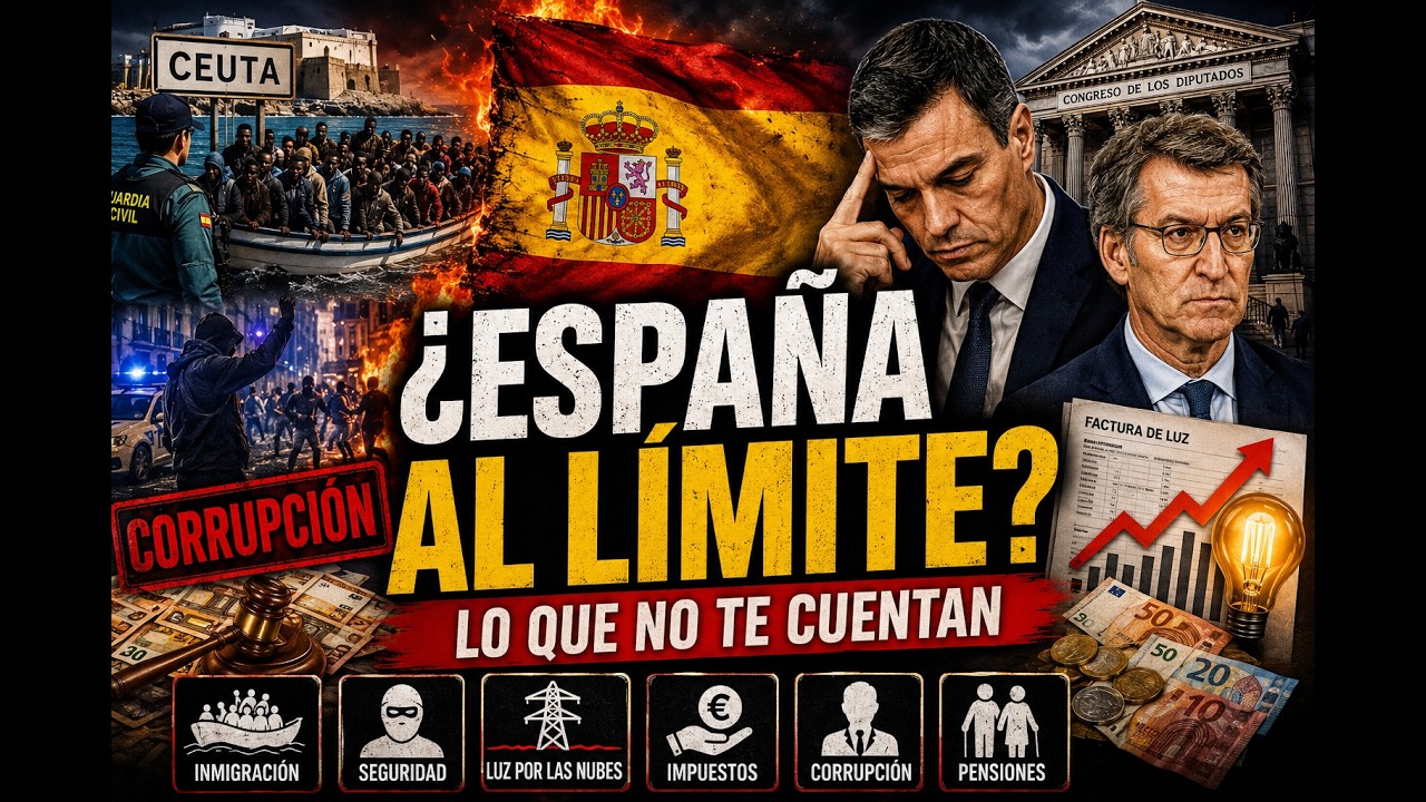 España 2026: ¿Qué Está Pasando? Inmigración, Corrupción, Impuestos y Crisis