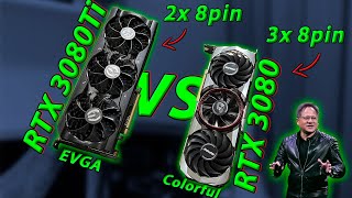 Горячая Американка EVGA ПРОТИВ мускулистого Китайца COLORFUL / RTX 3080 Ti VS RTX 3080 - Что купить?