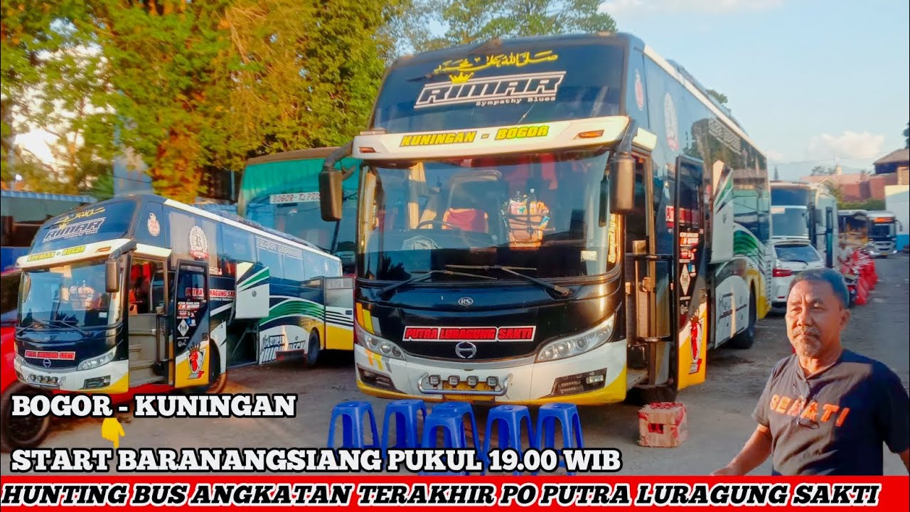 HUNTING BUS || PO PUTRA LURAGUNG SAKTI ANGKATAN TERAKHIR 
