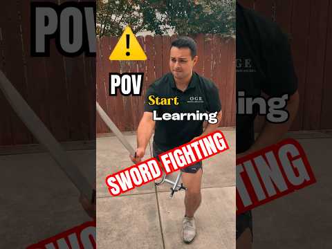 POV: YOU Start Learning Original Giron ESCRIMA | Combative Sword Fighting  