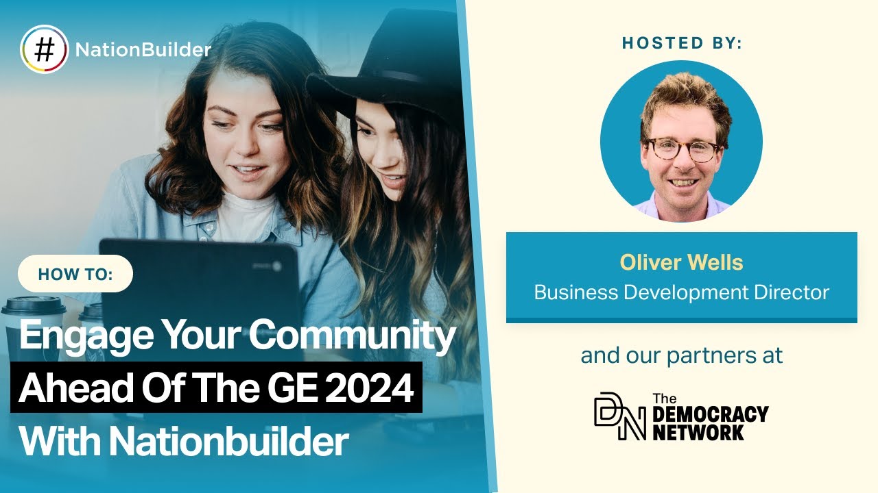 Engage with your community ahead of the 2024 General Election - YouTube