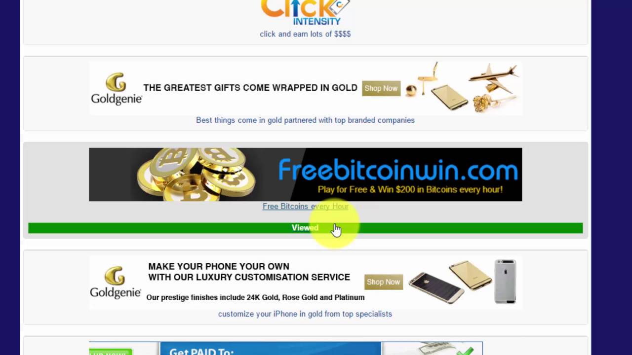 Get Paid 1 Per Click! explained YouTube