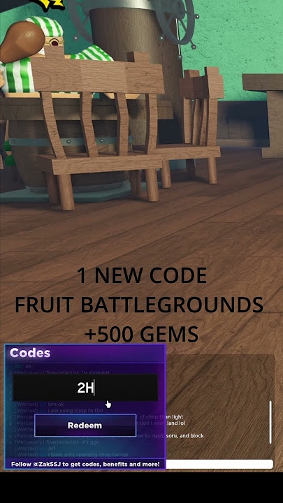 NEW* ALL WORKING CODES FOR FRUIT BATTLEGROUNDS 2023 APRIL! ROBLOX