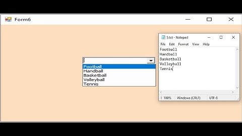 Visual Basic .net: How to fill combobox from text file in vb.net