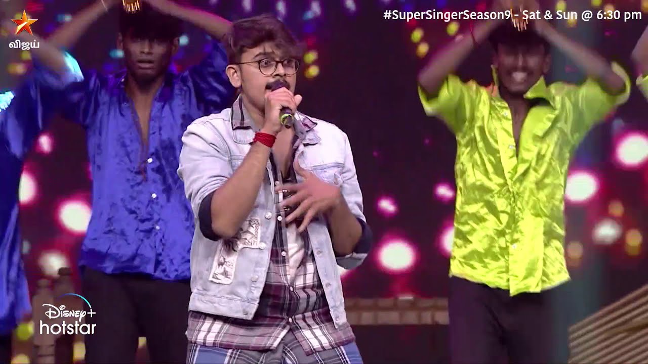 Singari Sarakku nalla sarakku song by  Abhijith  Super Singer Season 9
