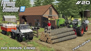 Animal care & selling products w/@kedex| No Mans Land - SURVIVAL | Farming Simulator 22 | Episode 20