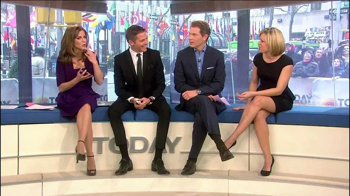 Dylan Dreyer - short skirt nice legs -  3 18 2013