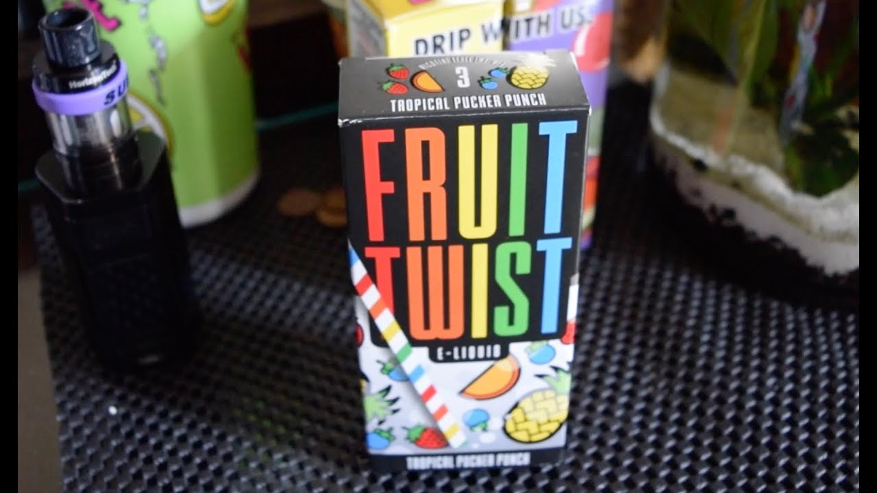 Fruit Twist Tropical Pucker Punch | Ejuice Review