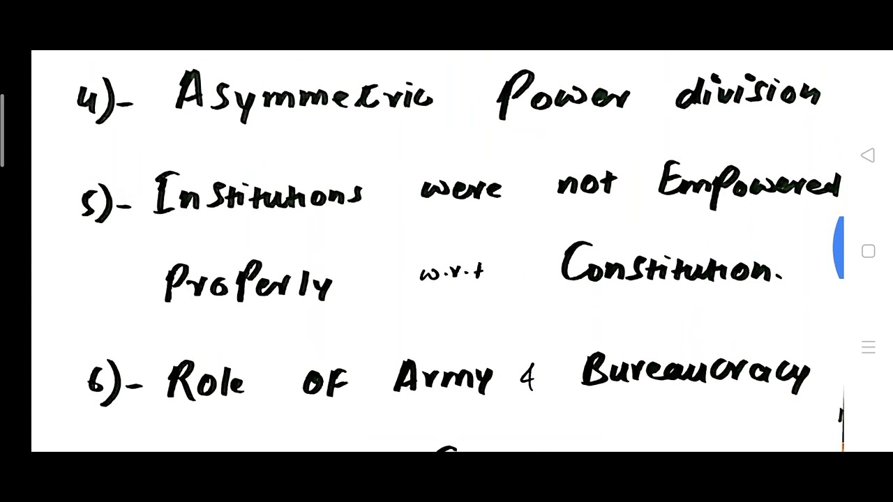 Causes of failure of 1956 Constitution | Causes of failure COP 1956