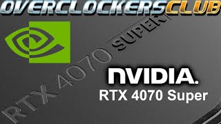 RTX 4070 Super GPU Review!
