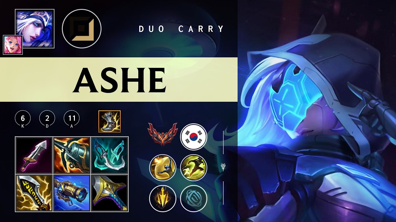 Ashe ADC vs Jhin - KR Grandmaster Patch 26.04