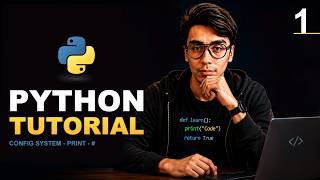 Python Mastery Course #1 | Setup, Configuration, Comments & print()