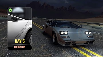 Lamborghini Countach LP5000 Quattrovalvole DAY 5 NFS No Limits Proving Grounds Gameplay Walkthrough