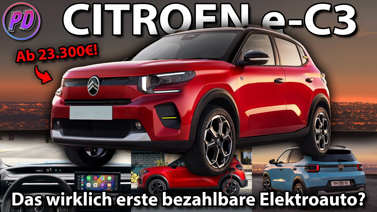 Siemens Geschirrspüler Programm Lässt Sich Nicht ändern CITROEN e-C3 - Wieso alle anderen Hersteller sich sorgen sollten
