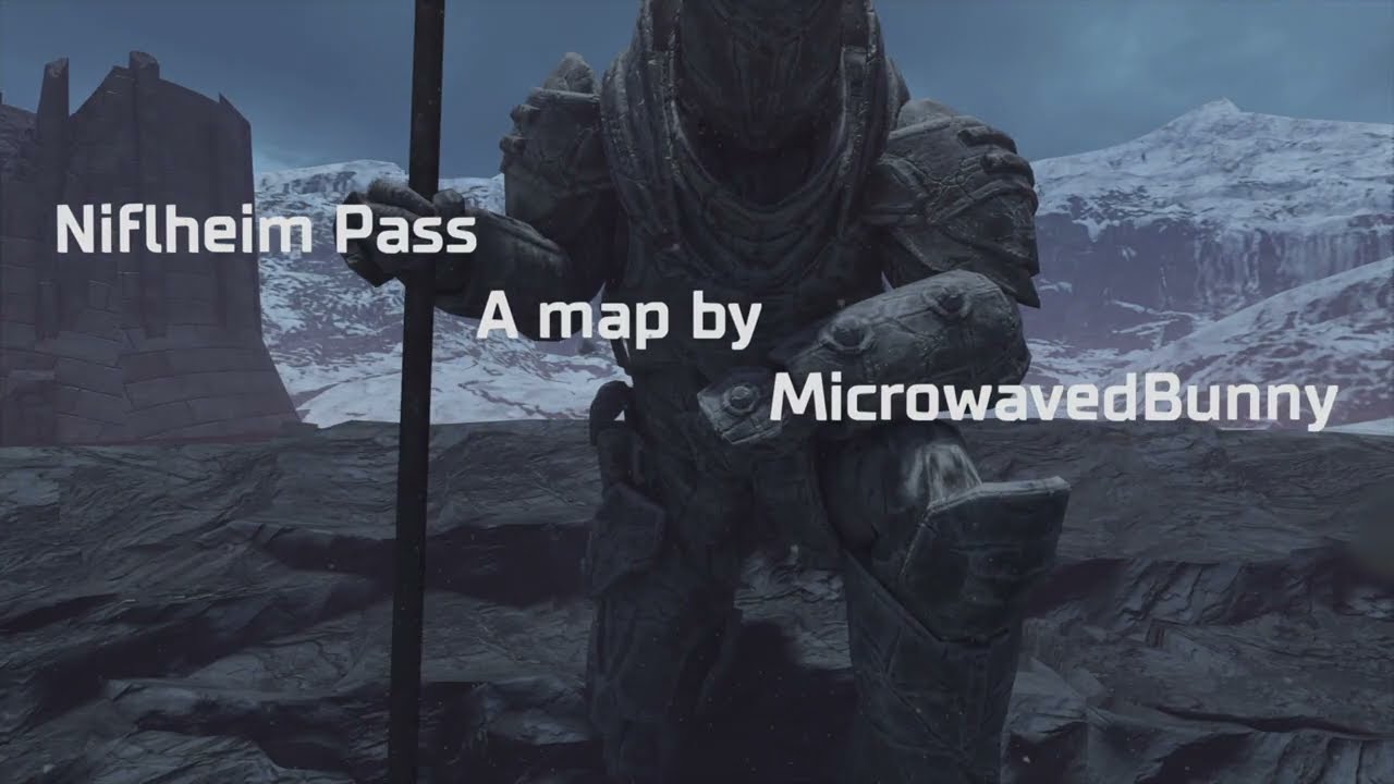 DOOM Eternal - Niflheim Pass Custom Map by @MicrowavedBunny
