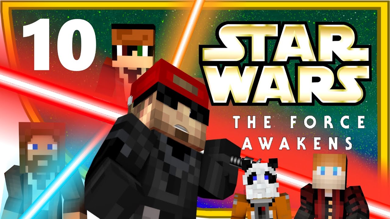 Minecraft Star Wars The Force Awakens Episode 10 "The Last Order