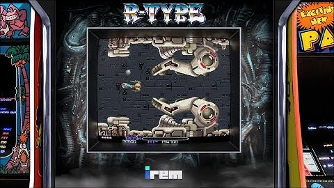 R-Type, Realistic Arcade Bezels using the Mega Bezel Reflective Shader