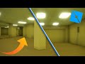 How to make a realistic backrooms game roblox studio