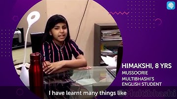 Multibhashi Review | User Testimonial | Learn Spoken English Online |Spoken English Classes for Kids