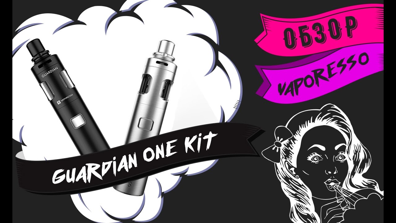 Обзор Vaporesso Guardian ONE Kit Black: верхняя заправка бака и футуристический корпус