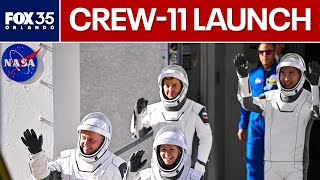 FOX 35 News+ | Crew 11 rocket launch from Florida; Backpack