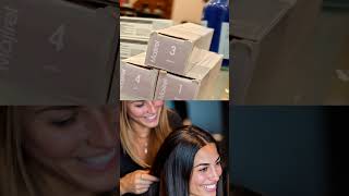 fashion hair colour root touch up | VK hair Academy and Salon Bhopal | #shortvideo #haircolour